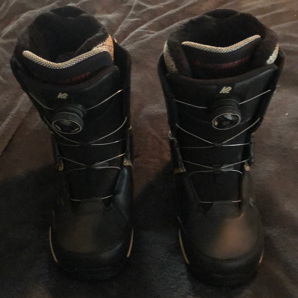 K2 space heater snowboard boots wore 2x